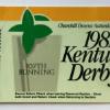 198 Kentucky Derby ticket.