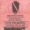 1990 Preakness Stakes ticket.