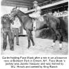 James “Pockets” Carter was born in Camden, South Carolina.  Pockets moved to Aiken after marrying Carol Sapp.  Pockets worked as an exercise rider for John H. Clark and later as a groom for trainer, MacKenzie Miller.  Carter and his wife, Carol took over management of the Track Kitchen in 1980.